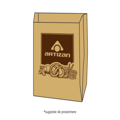 Pungi Personalizabile Hartie Kraft Natur Diverse Marimi - imagine 2