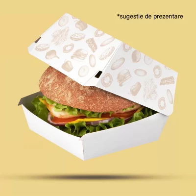 Cutie Burger Personalizabila 11x11x9 cm - imagine 2